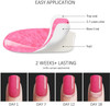 Vishine Nail Gel Polish 15ml Soak Off Nail Gel Polish Nail Art Manicure Salon DIY Longlasting UV LED Lamp Required Magen