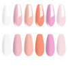 Vishine Gel Nail Polish Kit 6 Colors White Nudes Pink Peach Colors Gel Nail Polish UV Gel Manicure Set Nail Art at All S