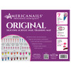 Americanails Acrylic Nail Training Mat Silicone Trainer Sheet for Application Practice Flexible Roll Up Pad Template for