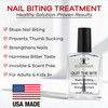 Ellie Chase Stop Nail Biting Deterrent Treatment Polish Extra Bitter Taste 05 Oz Stop Putting Fingers In Your Mouth Safe