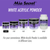 Mia Secret White Acrylic Powder 1oz