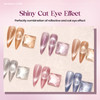 MIZHSE 10ml6 Colors Cat Eye Gel Nail Polish Crystal Magnetic Gel Polish Glitter Pink Gold Sparkle Gel Polish Set with Un