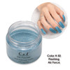 C I Dip Powder Color No050 Flashing Air Force Pearl Shine Color System