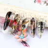Holographic Nail Foil Transfer Stickers Decals Decoration Magazine Flowers Nail Art Design Acrylic Nails Supplies for Na