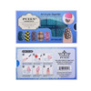 PUEEN Nail Art Stamping Plate Geo Lover 02125x65mm Unique Nailart Polish Stamping Manicure Image Plates Accessories Kit