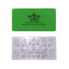 PUEEN Nail Art Stamping Plate Nature Lover 01125x65mm Unique Nailart Polish Stamping Manicure Image Plates Accessories K