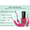 Tophany Non Toxic Nail Polish Set Easy Peel Off and Fast Dry Nail Polish Set for Pack Eco Friendly and Organic Water Bas