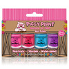 Piggy Paint 100 NonToxic Girls Nail Polish Safe Crueltyfree Vegan Low Odor for Kids Barn Box Set 4 Polish Gift Set