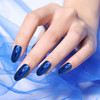 Artdone 20 Jars Chrome Nail Powder Set Metallic Mirror Effect Holographic Aurora Chameleon Pigment 1gJar for Nail Art Gl