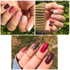 Vishine 6 Pcs Soak Off Gel Nail Polish Set Rose Nude Color Nail Gel Polish Series Nail Varnish Starter Kit