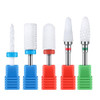 MelodySusie Ceramic Nail Drill Bits Set 332 235mm Professional Acrylic Nail File Drill Bit for Manicure Pedicure Cuticle