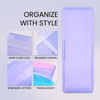 Beauticom Personal Box Storage Case for Professional Manicurist Nails Pedicure Large Size 1 Piece PURPLE