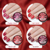 Mia Secret Red Gift Nail Art Powder 6 Piece Collection 14 Ounce Each