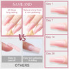 SAVILAND 100 G Builder Nail Gel 35 oz Light Pink Hard Gel for Extension Nail Art Manicure Starter for Professional Nails
