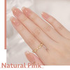 GAOY Sheer Nude Gel Nail Polish 16ml Jelly Natural Pink Translucent Color 1301 UV Light Cure Gel Polish for Nail Art DIY