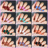 288pcs Short Press On Nails Teenitor Matte Acrylic False Nails With Glue 12 Color Glue On Nails For Small Hands
