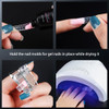 Beloving 10Pcs Nail Tip Clips Nail Extension Gel Quick Building Nail Tips Clip for Nail Kit False Nail Tips and Dual For