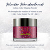 SNS Nail Dip Powder Gelous Color Dipping Powder Buddy The Elf WineBurgundy Glitter LongLasting Dip Nail Color Lasts up t