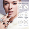 SNS Nail Dip Powder Gelous Color Dipping Powder Buddy The Elf WineBurgundy Glitter LongLasting Dip Nail Color Lasts up t