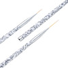 Tbestmax Professional Fine Nail Art Liner Brush UV Gel Painting Acrylic Nail Brushes Striping Brushes for Short Strokes