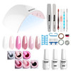 Gel Nail Polish Starter Kit 6 Colors Gel Polish Set Base Top Coat 36W LED Nail Dryer Lamp with Full DIY Gel Manicure Nai
