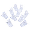 DNHCLL 600 PCS 12 Sizes False Toenails Full Cover Artificial French Acrylic Toenails for Nail Salons and DIY Nail Art Na