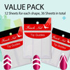 TailaiMei 1752 Pieces 3 Designs French Manicure Nail Art Stickers SelfAdhesive Nail Tips Guides for DIY Decoration Stenc