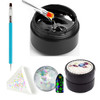 Minejin Nail Art Rhinestone Builder Glue Soak Off UV Gelfor Gem Stones Jewelry Diamond Beads 8ml With Sequins And Pen To