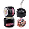 Minejin Nail Art Rhinestone Builder Glue Soak Off UV Gelfor Gem Stones Jewelry Diamond Beads 8ml With Sequins And Pen To