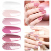 Vishine Gel Nail Polish Starter Kit with 48W SUNOne UV LED Nail Lamp Speed Dryer Manicure Tools 6 Pretty Colors Gel Poli