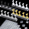 4 Set Nail Tips Holders Magnetic Acrylic Nail Practice Stands Fingernail Display Stands Manicure Training Holder and 126