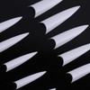 600Pcs Stiletto Nail Tips for Acrylic Nails Long False Nails Haft Cover Natural Fakes Nails Tips for Dip Powder Nails an
