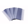 Pack of 4 GOGOONLY 24 Clear Tips Reusable Nail Art Display Chart Acrylic False Tips Practice Tool 96 Tips in Total BH000