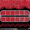3600pcs Glass Rhinestones 182242834mm Flatback Crystal for Nail AB and Transparent White Multi Sizes Nail Gems for Nail