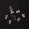 DANNEASY 30pcs Dollar Nail Charms Gold Nail Jewels 3d Nail Art Charms Nail Rhinestone and Charms Money Nail Studs Nail J