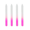 SIUSIO 20 Pack Professional Czech Crystal Glass Nail Files Buffer Manicure Tools Kit Set Gradient Rainbow Color for Nail