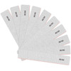 Karlash Professional Double Sided Emery Board Jumbo Zebra Nail File 8080 10pcs