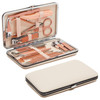Okuna Outpost 23Piece Manicure Pedicure Kit Compact Travel Nail Kit Precision Nail Clipper Set with File Tweezers Cuticl