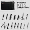 Utopia Care Manicure Kit for Women and Men Manicure Set with Nail Clippers or Nail Kit Includes Fingernail Toenail Clipp