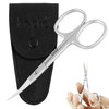 Tecto Professional Nail Scissors Stainless Steel Manicure ScissorsCuticle Scissors MultiPurpose Eyelashes Eyebrow Toenai