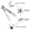 Nail Clippers for Thick NailsLarge Toenail Clippers for Ingrown or Thick Nails for SeniorsWomen and Men Professional Sta