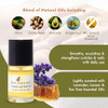 Bee Naturals Nail Cuticle Oil 05 oz Heals Cracked Nails Rigid Cuticles Deep moisture for nails and cuticles Contains ric