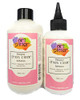 Art Glitter Designer Dries Clear Adhesive 8 oz Refill 4 oz with Applicator Tip Multicolor