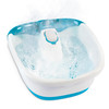 Homedics Bubble Mate Foot Spa Toe Touch Controlled Foot Bath with Invigorating Bubbles and Splash Proof Raised Massage N