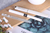 GLiane Crystal Nail FileDouble Sided Etched Glass Nail Files Manicure Pedicure Tools for Natural Acrylic Gels Nails Rose