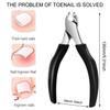 Podiatrist toenail Clippers for Seniors Thick toenailsManicure and Pedicure Set with Toenail Files toenail LifterHeavy D