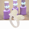 50PcsSet Polish Gel Nail Chart Ring Flower Butterfly Manicure Tip for Nail Art Color Display Tool Color Display Ring For