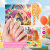 Beetles Gel Nail Polish Kit with U V Light 80Pcs Color Enchantment 55 Colors Gel Polish Starter Kit with Base Top Coat D