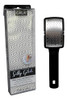 CALA Silky Glide Pro Callus Remover Foot File Black Stainless Steel MicroFile with Wide Surface for Wet or Dry Skin Soft