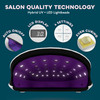 SUNUV UV LED Nail Lamp UV Light for Nails Compatible with All Gel Polish 36 LEDs with 4 Timer Settings LCD Display for H
